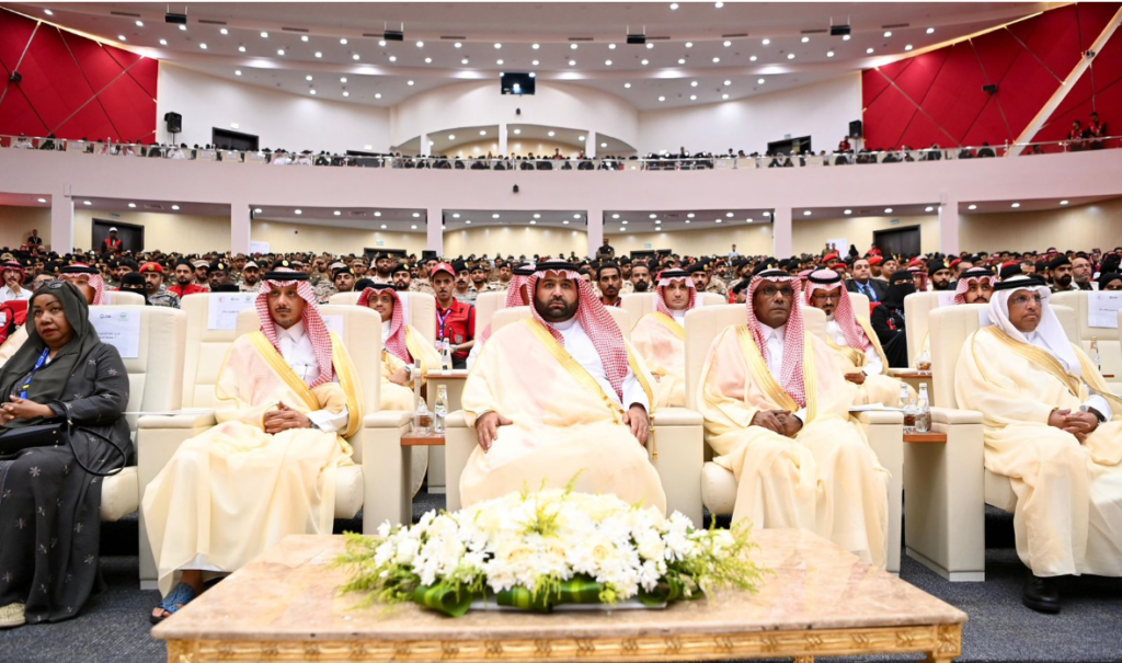 IMG_2965-1024x605 أمير جازان يرعى احتفال فرع هيئة الهلال الأحمر بالمنطقة بتسجيل أكبر عدد من المتدربين في موسوعة غينيس
